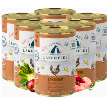 Preview: Welpenfutter Huhn – Premium Nassfutter für Welpen mit frischem Landhuhn, Gemüse & Kräutern